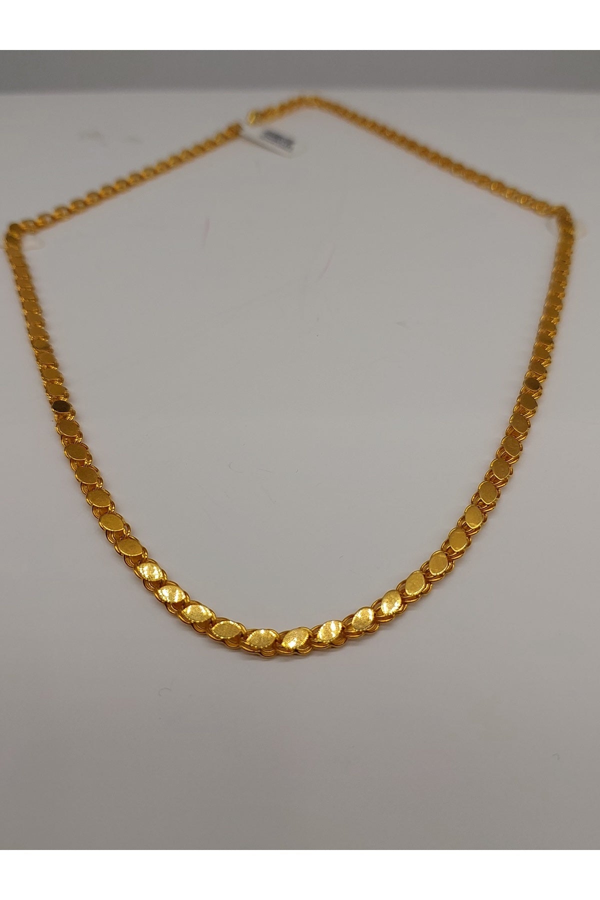 Pullu Halep 14 Ayar Altın Kalın 55cm 4mm Kadın Erkek Zincir Kolye