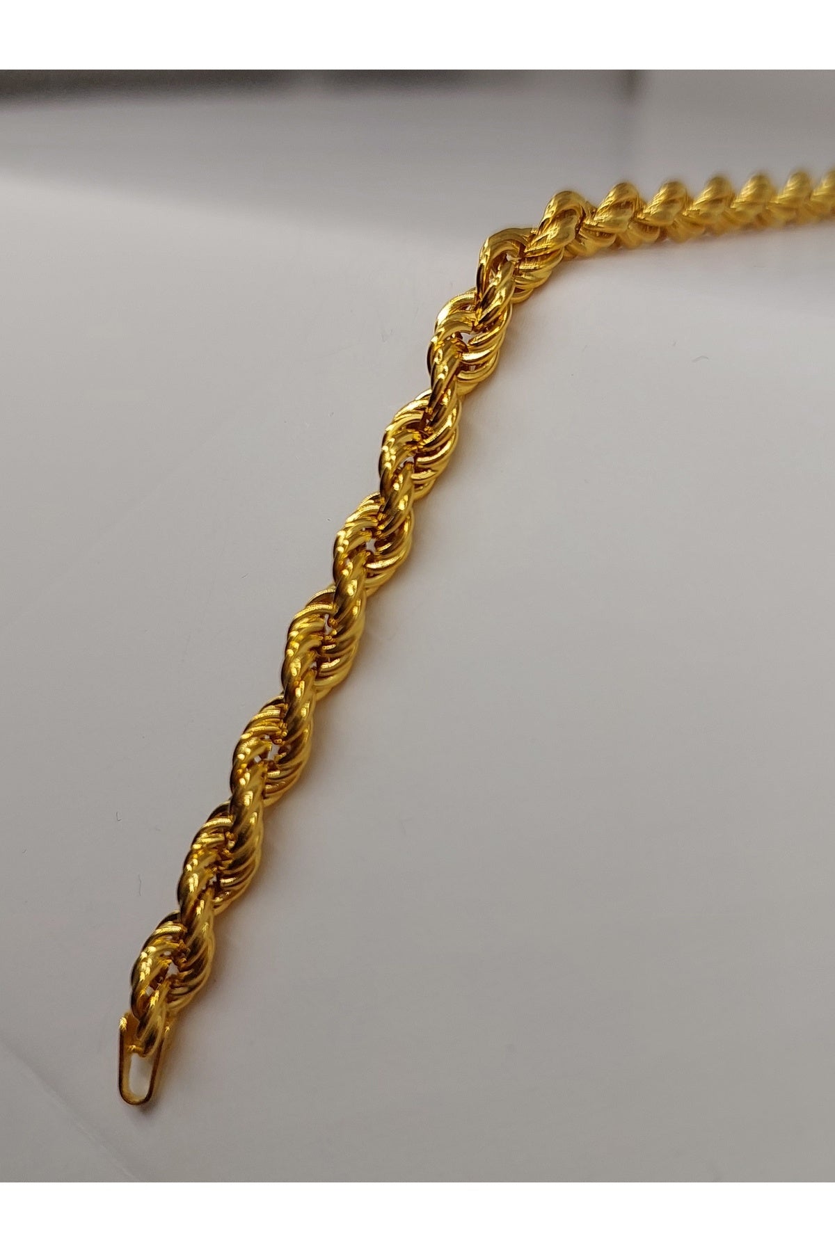 Burgu 14 Ayar Altın 5.32 Gr 19 Cm Halat Kadın Bileklik